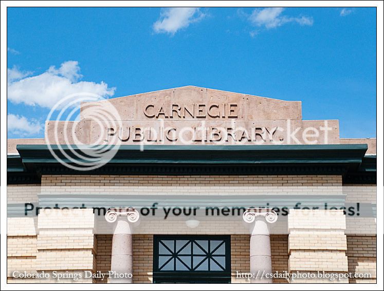 Colorado Springs Daily Photo The Old Colorado City Carnegie Library